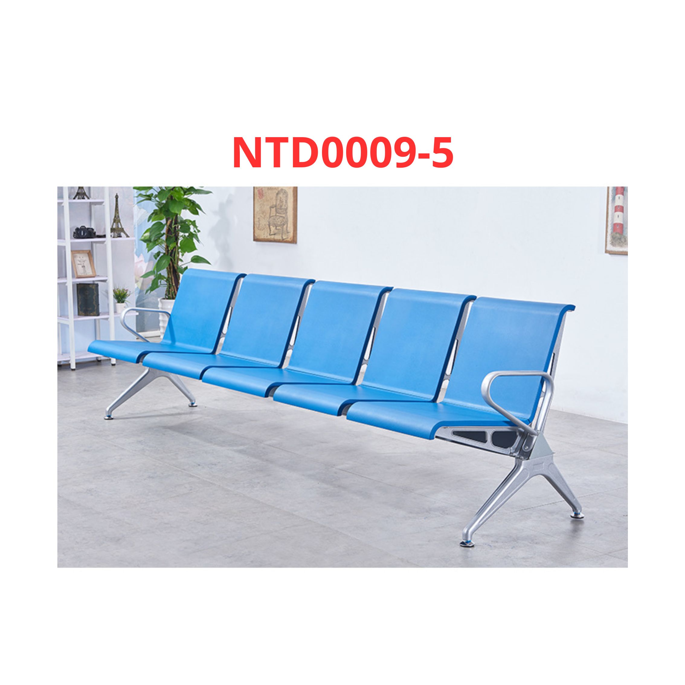 GHẾ BĂNG CHỜ NHỰA POLY NTD0009-5 - Hình ảnh 2