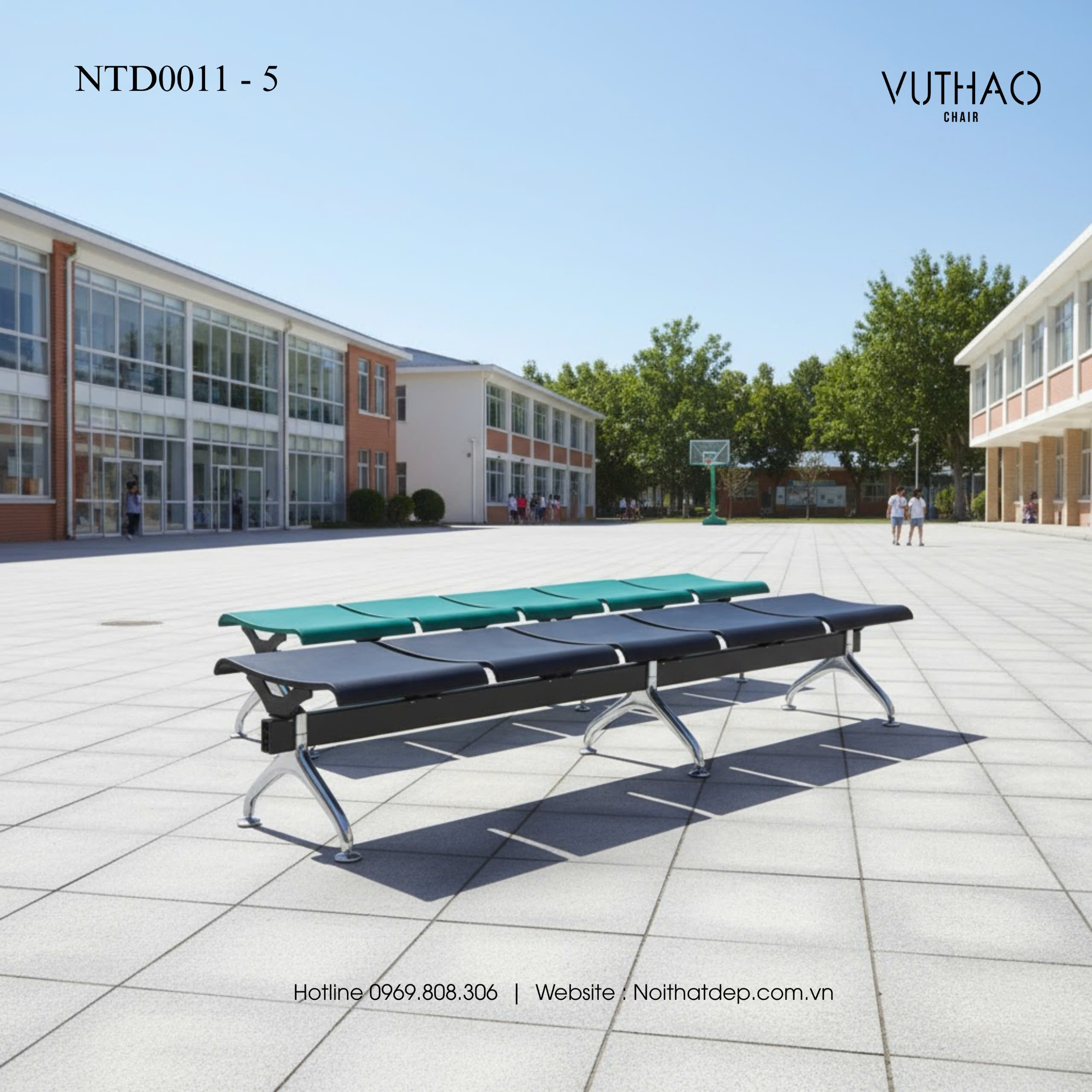 GHẾ BĂNG PHỔ THÔNG NTD0008-3 - Hình ảnh 3