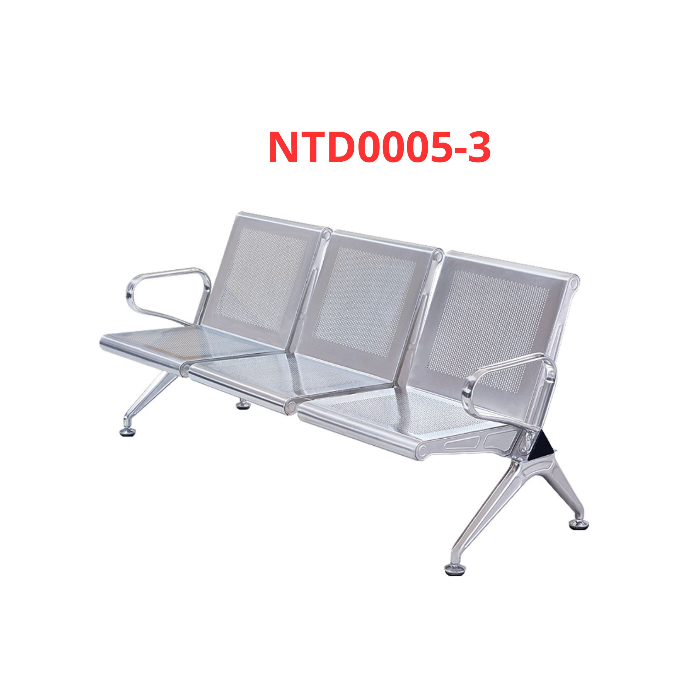 GHẾ BĂNG CHỜ LƯNG THẤP – SẮT SƠN TĨNH ĐIỆN NTD0005-3