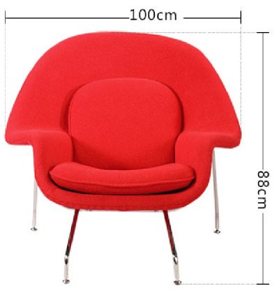 WOMB CHAIR, Ghế thư giãn A351( Không gác chân) - Hình ảnh 6