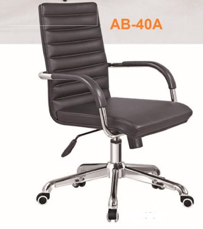 Ghế xoay văn phòng bọc da cao cấp – AB-40A - Hình ảnh 2