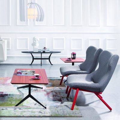 Kiểu dáng tối giản bàn cà phê góc cạnh C132 - Hình ảnh 4
