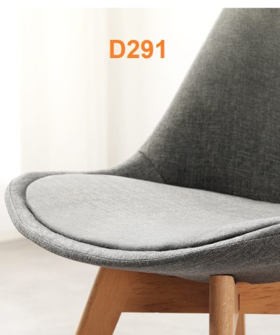 Ghế J5 bọc nỉ chân gỗ D291 - Hình ảnh 6