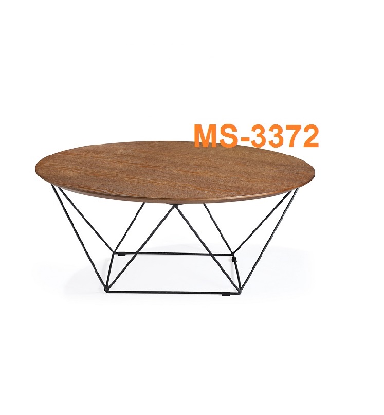 Bàn trà cà phê tròn MS3372