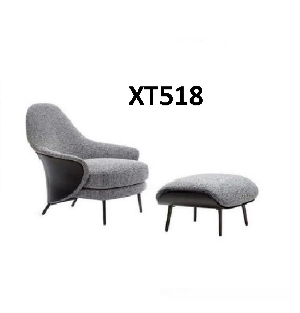 Ghế nội thất sang trọng, ghế thư giãn không chân, ghế sofa phòng khách, ghế sofa XT518