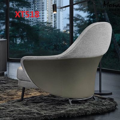 Ghế nội thất sang trọng, ghế thư giãn không chân, ghế sofa phòng khách, ghế sofa XT518 - Hình ảnh 4