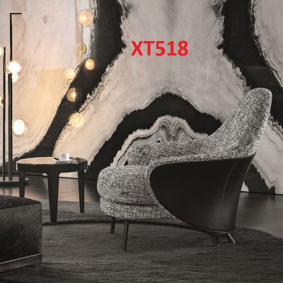 Ghế nội thất sang trọng, ghế thư giãn không chân, ghế sofa phòng khách, ghế sofa XT518 - Hình ảnh 5