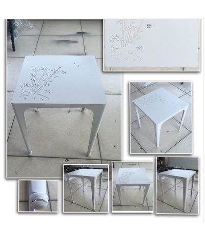 Bàn trà sắt rèn C117 - Hình ảnh 6