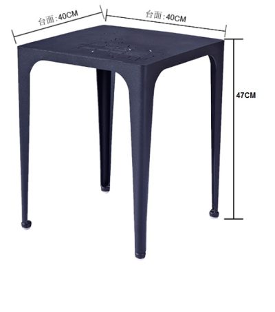 Bàn trà sắt rèn C117 - Hình ảnh 2
