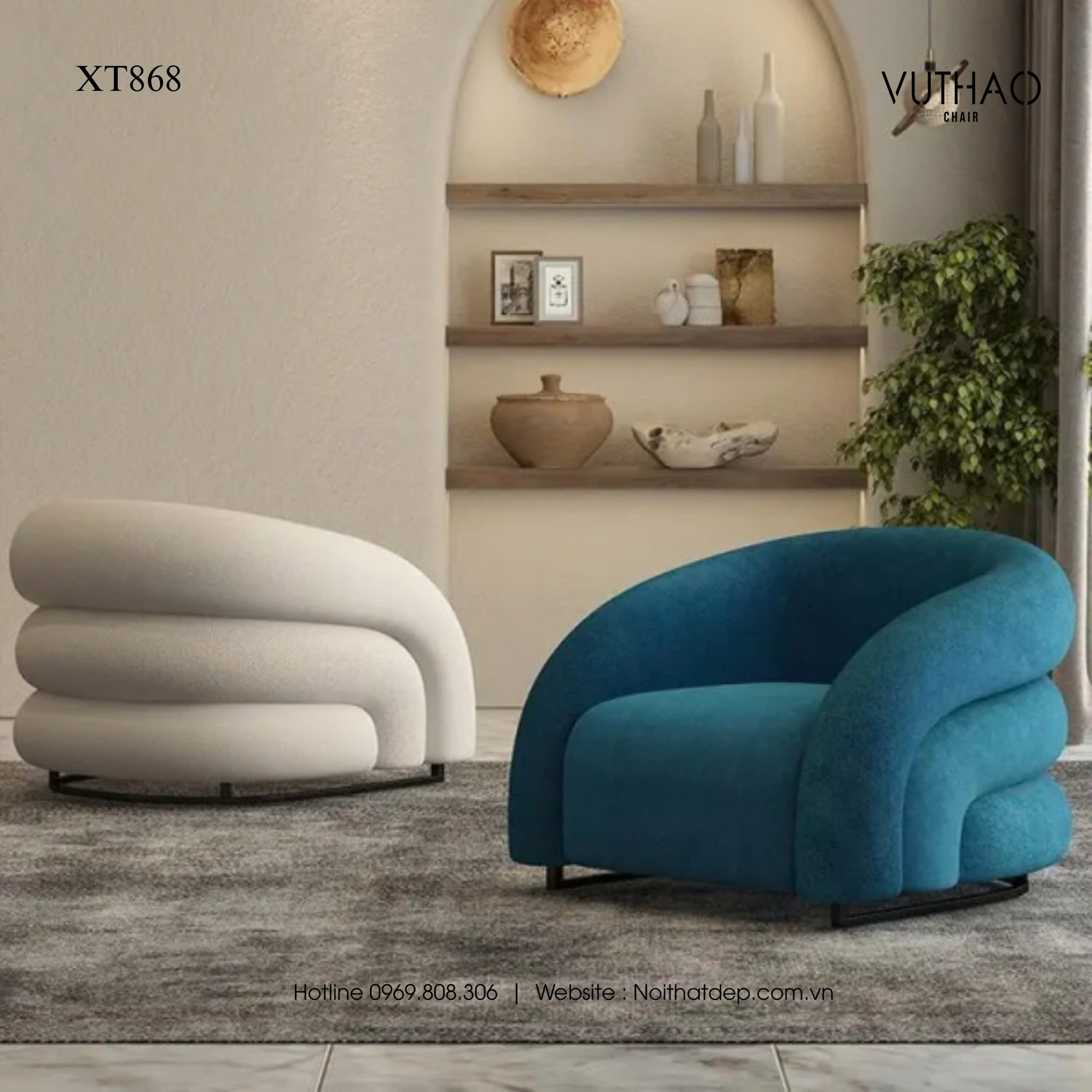 Ghế sofa đơn XT868 - Hình ảnh 2
